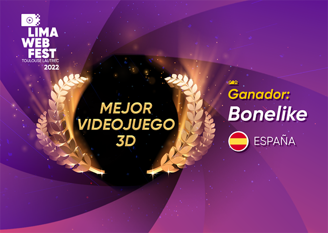 The #MadeInLCI game Bonelike wins the Best 3D Video Game Award